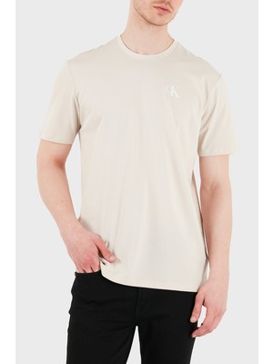 Calvin Klein % 100 Pamuk Regular Fit Bisiklet Yaka Logolu T Shirt LV14RF852G2JX Erkek T Shirt LV14RF852G 2jx