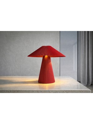 Deep Concept Seranova Modern Kırmızı Abajur