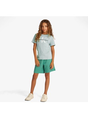 Calvin Klein Çocuk Mavi T-Shirt