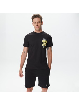 The Hundreds Simple Adam Erkek Siyah T-Shirt