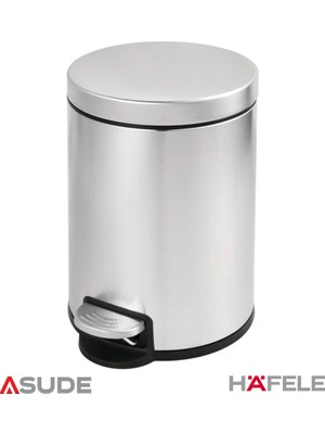 Hafele Potty Pedallı Çöp Kutusu,3l,parlak Krom