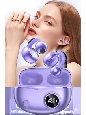 Eco Port Yxg‑10 Bluetooth Kulaklık | Kablosuz Spor ve Günlük Kullanım Için – Mikrofonlu Ergonomik Şarjlı Mor