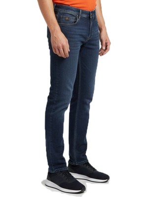 Twister Jeans Twister Panama 802-01 Lacivert Düşük Bel Dar Paça Erkek Jeans Pantolon