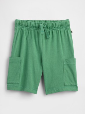 Gap Erkek Bebek Açık Yeşil Babygap Pull-On Jersey Kargo Şortları