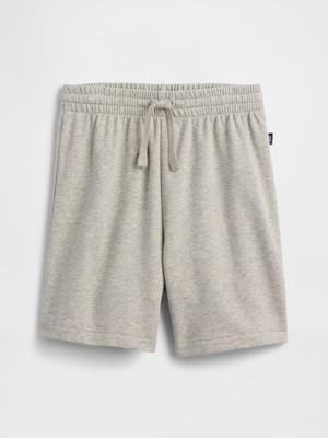 Gap Erkek Çocuk Gri Relaxed Pull-On Fransız Havlu Kumaş Şort