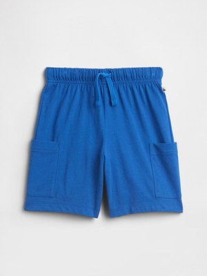 Gap Erkek Bebek Mavi Babygap Pull-On Jersey Kargo Şortları