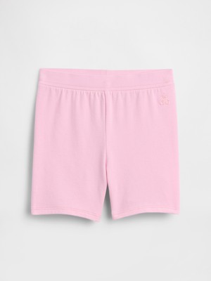 Gap Kız Bebek Açık Pembe Babygap Brannan Bear Pull-On Bisiklet Şortları