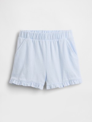 Gap Kız Bebek Açık Mavi Mix & Match Pull-On Ruffle Şort