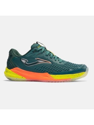 Joma TRAPS2617C Rapid Toprak Kort Erkek Tenis Ayakkabısı Yeşil / Turuncu