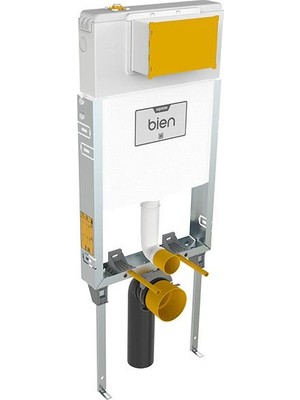 Bien Supreme - Pro-T Gömme Rezervuar Duvariçi Metal Ayaklı 3/6 Lt