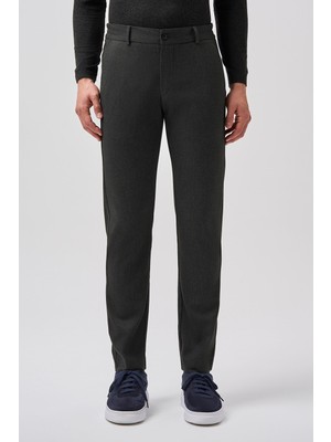 Bisse Bisse Studio Erkek Jogger Spor Pantolon Koyu Gri BSPNS25K25504_56