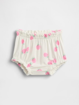 Gap Bebek Krem First Favorites Çilek Baskılı Şort