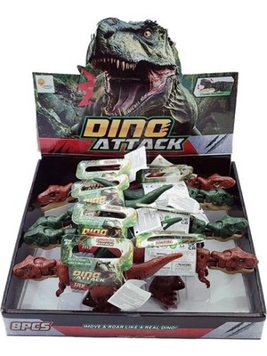 Nessi World Kutuda 8li Sesli Işıklı Dinozor ( Adet Fiyatıdır