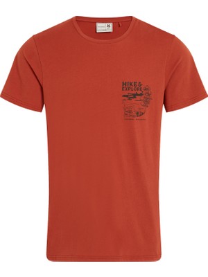 Craghoppers Sabden Ss Erkek T-Shirt-Kırmızı