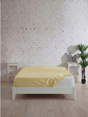 Sofline Çift Kişilik Pamuklu Lastikli Çarşaf, Ranforce Çift Kişilik Fitted ÇARŞAF(160X200+20 Cm)