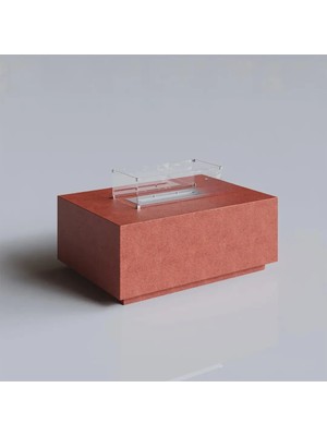 Starfire Stone Table (S) Terrazzo Bio 3 Litre Kapasiteli Beton Şömine
