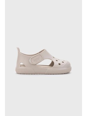Igor S10343 100 Bej Çocuk Sandalet PVC Malzeme ile Erkek Çocuklar İçin Esnek ve Suya Dayanıklı