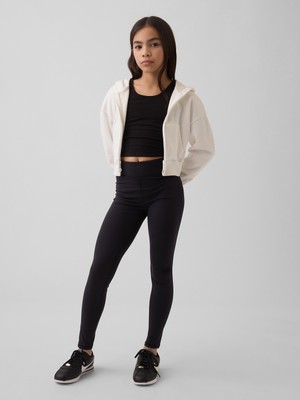 Gap Kız Çocuk Siyah Performans Leggings Tayt