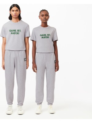 Lacoste Unisex Relaxed Fit Gri Eşofman Altı