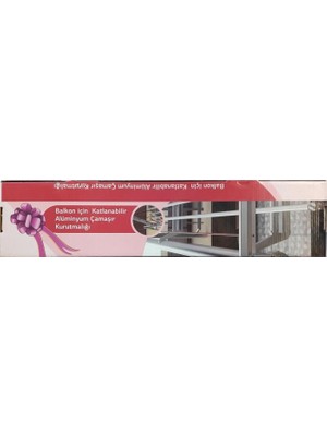 Kaia Life Koral Katlanabilir Balkon Çamaşır Kurutma Askılığı