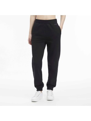 Calvin Klein Nano Logo Jogger Kadın Siyah Eşofman Altı