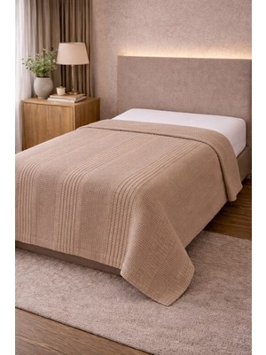 Bella Home Tek Kişilik Pamuklu Petek Pike | 160X220 cm | Hafif & Nefes Alabilir | Yazlık ve Konforlu