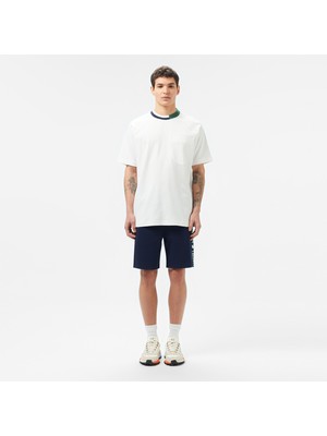 Lacoste Erkek Regular Fit Baskılı Lacivert Şort