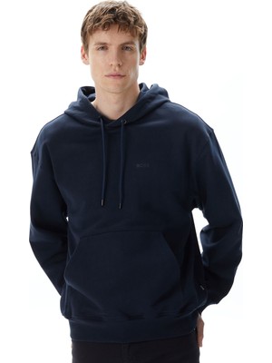 Boss Sullivan 18 Erkek Mavi Sweatshirt