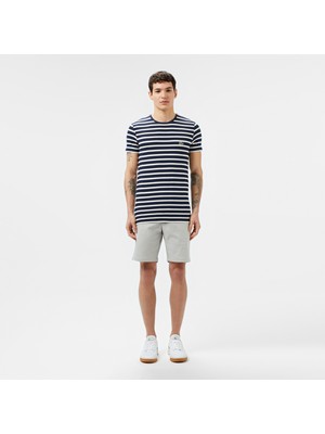 Lacoste Erkek Slim Fit Gri Bermuda Şort