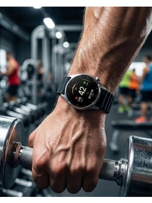 7 Kordonlu Gümüş Kasa Saat