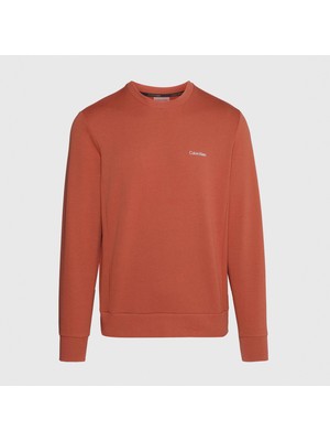 Calvin Klein Erkek Turuncu Sweatshirt