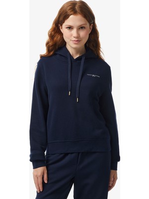 Tommy Hilfiger Kadın Mavi Sweatshirt
