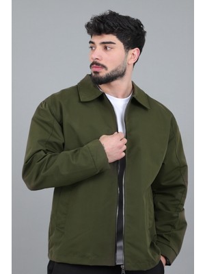 Stil Kombin Suya Dayanaklı Yakalı Oversize Mevsimlik Mont Pldp 3002_60393