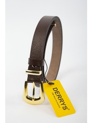 Derrys 2,5 cm Deri Kemer