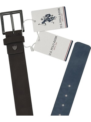U.S. Polo Assn. Kahverengi Kemer