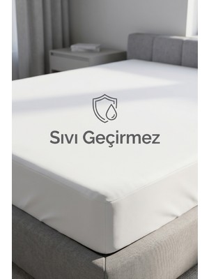 Cennet Yatak Cottonsafe Çift Kişilik Sıvı Geçirmez Alez Full Kenar Lastikli Terletmez Pamuk Yüzey
