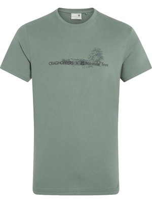 Craghoppers Sabden Ss Erkek T-Shirt-Yeşil