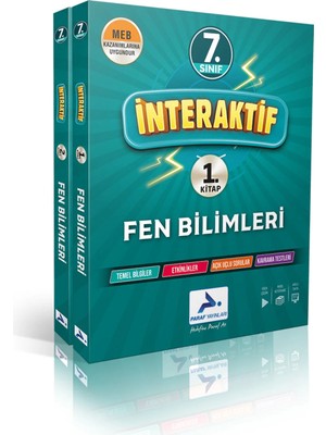 Paraf Yayınları 2025-2026 7. Sınıf Fen Bilimleri Interaktif Konu Anlatımlı Tamamı Video Çözümlü Etkinlikli
