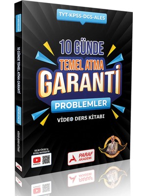 Paraf Yayınları Paraf Problemler 10 Günde Temel Atma Z Takımı