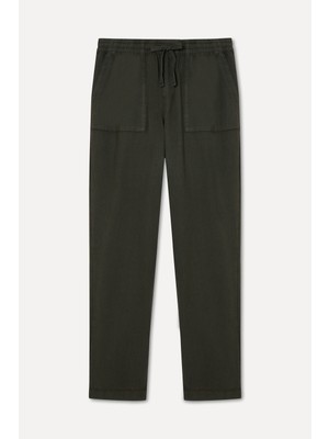 Mudo Erkek Haki Straight Fit Chino Pantolon