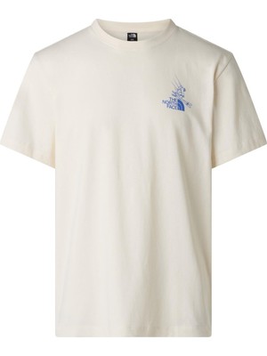 The North Face M Mountaın Celebratıon Regular Short Sle Erkek Tişört NF0A8G9ZQLI1