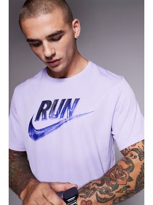 Nike Dri-Fit Run Energy Miler Ss Erkek Spor Tişört
