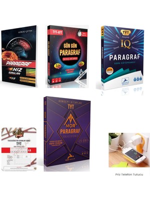 Paraf Yayınları Tyt Kolaydan Zora Paragraf Soru Bankaları (2 Hediye)