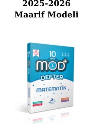 Paraf Yayınları Paraf 10.sınıf Matematik Mod Defter 2025/26 Maarif Modeli