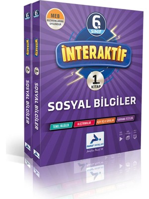 Paraf Yayınları Paraf 6.sınıf Interaktif Sosyal Bilgiler Çalışma Kitabı