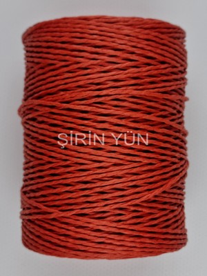 Şirin Yün Sarılmış Kağıt Ip 200 Gram 240 Metre Mercan 07