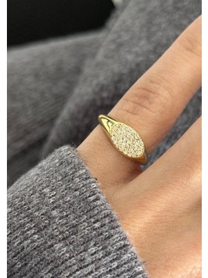 Mimoza Accessories Serçe Parmak Altın Renk Yüzük