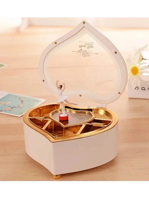 Nesever Store Romantik Piyano Dans Eden Balerin Müzik Kutusu Arkadaşa Hediye