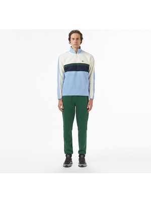 Lacoste Erkek Slim Fit Renk Bloklu Yeşil Eşofman Altı