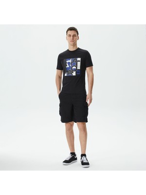 Lacoste Erkek Relaxed Fit Siyah Bermuda